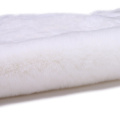 Reak Fur Rabbit Blanket with Dayed Color